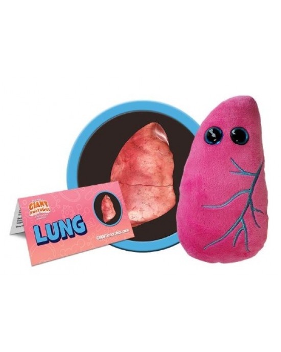 GIANTMICROBES PELUCHE POLMONE Lung