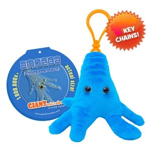 GIANTMICROBES PORTACHIAVI - AMEBA BLU Amoeba