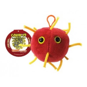 GIANTMICROBES PORTACHIAVI CORONAVIRUS - COVID19