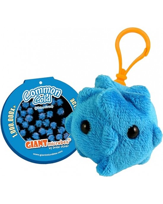 GIANTMICROBES PORTACHIAVI RAFFREDDORE Common Cold Rhinovirus