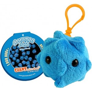 GIANTMICROBES PORTACHIAVI RAFFREDDORE Common Cold Rhinovirus