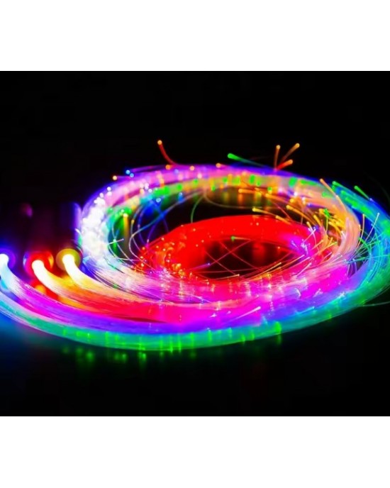 FRUSTA LUMINOSA FIBRA OTTICA MULTICOLORE LITE