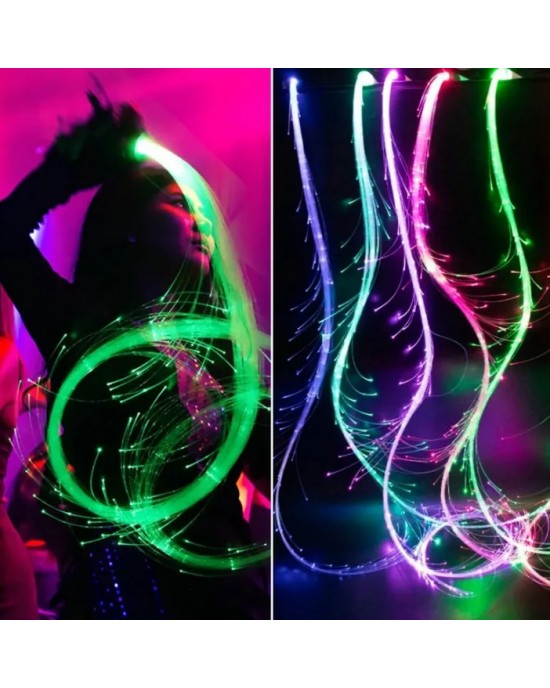 FRUSTA LUMINOSA FIBRA OTTICA MULTICOLORE LITE