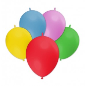 PALLONCINI LATTICE LINK - 35CM 14" - BUSTE 100 PZ