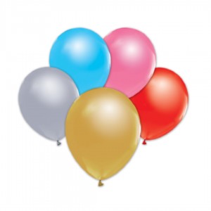 PALLONCINI ROTONDI - 25cm - 25 unità