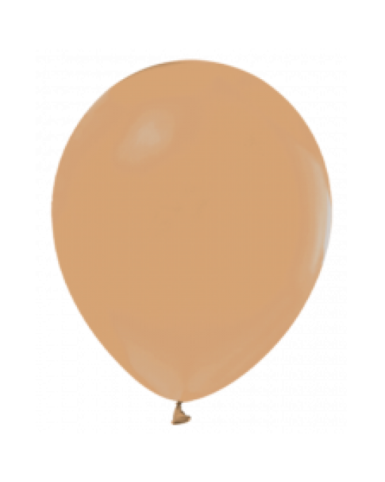 PALLONCINI ROTONDI COLOR PELLE - 25cm - 25 unità