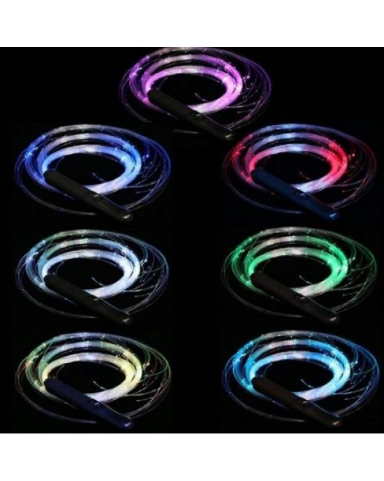 FRUSTA LUMINOSA FIBRA OTTICA MULTICOLOR