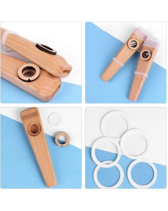 KAZOO IN LEGNO