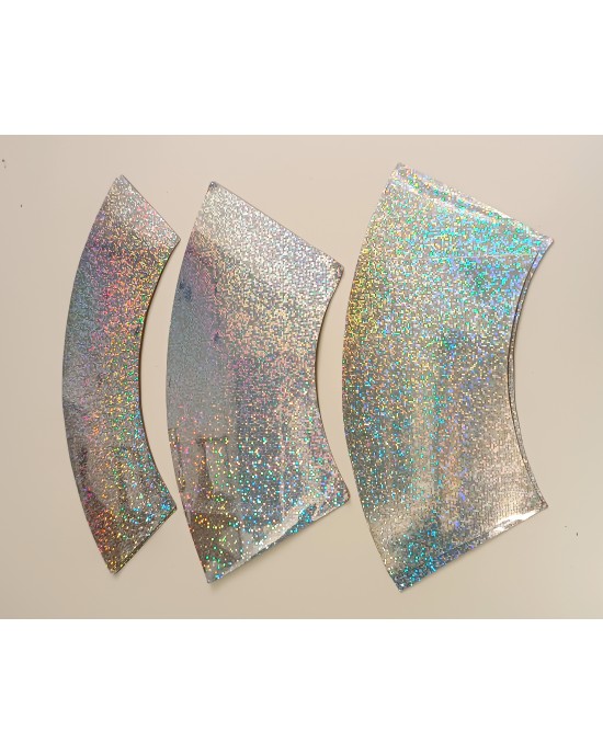 DECORAZIONI ADESIVE GLITTER E METALLIZATE PER CLAVE