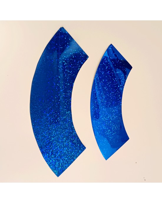 DECORAZIONI ADESIVE GLITTER E METALLIZATE PER CLAVE