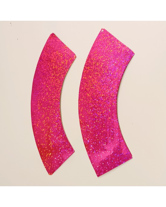 DECORAZIONI ADESIVE GLITTER E METALLIZATE PER CLAVE