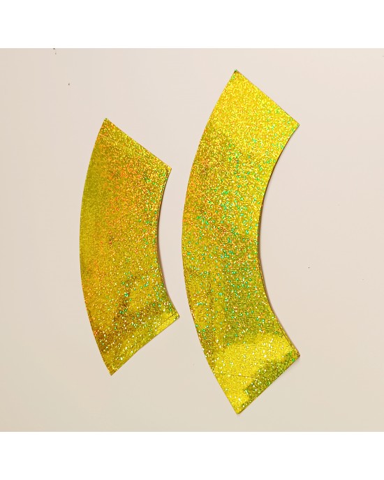 DECORAZIONI ADESIVE GLITTER E METALLIZATE PER CLAVE