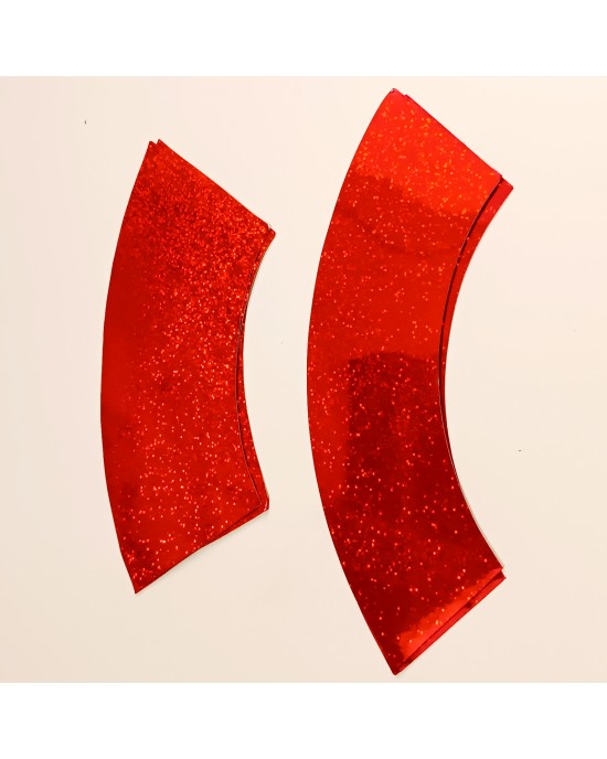 DECORAZIONI ADESIVE GLITTER E METALLIZATE PER CLAVE