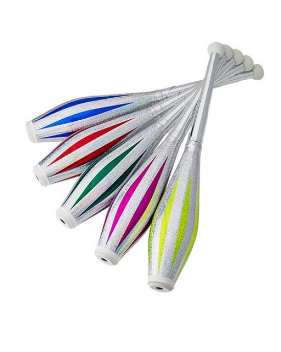 CLAVA PIROUETTE CIRCUS STRISCE GLITTER HENRYS