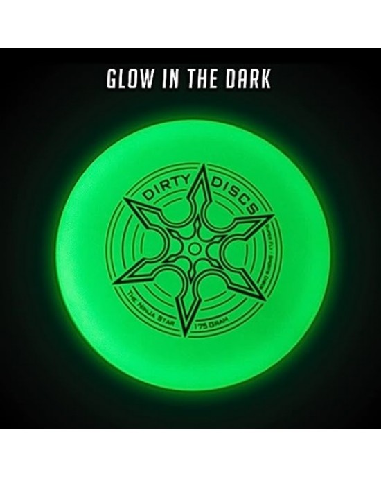 FRISBEE DIRTY DISC NINJA GLOW