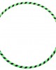 HULA HOOP BUNDLE ZEBRA 105cm FITNESS