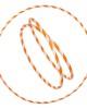 HULA HOOP POLYPRO FLEX ELASTIC 88 cm
