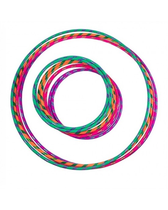 HULA HOOP POLYPRO DECORATO 88 cm