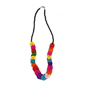 COLLANA DI BOTTONI COLORATI