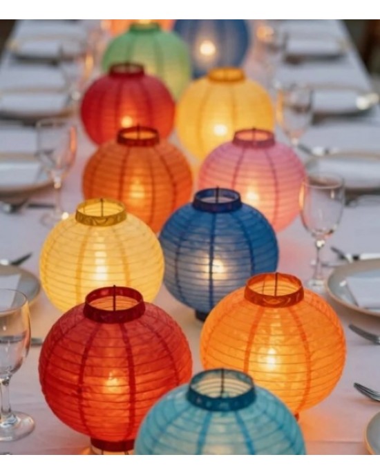 LANTERNA CINESE DI CARTA A LED