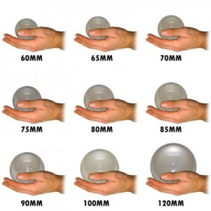 PRO-SPHERE CRYSTAL CLEAR CONTACT BALL 95 mm