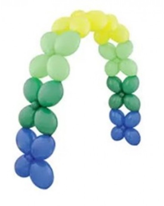 PALLONCINI LATTICE LINK - 35CM 14" - BUSTE 25 PZ