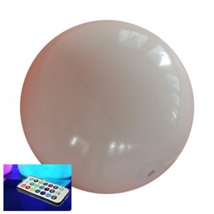 PALLA  PVC 40 cm LUMINOSO con TELECOMANDO