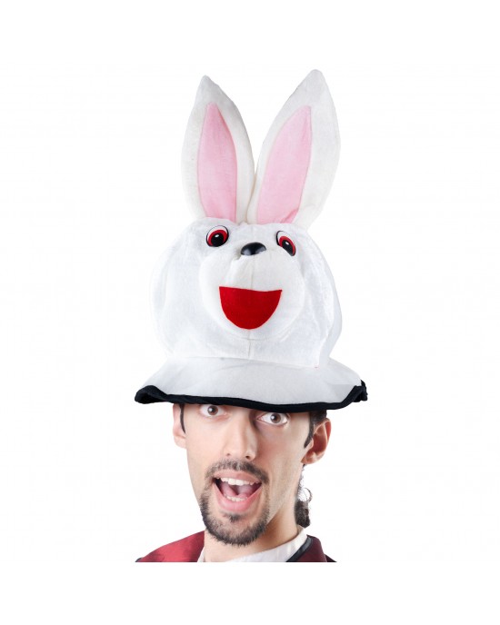CAPPELLO 2 IN 1 CILINDRO-CONIGLIO