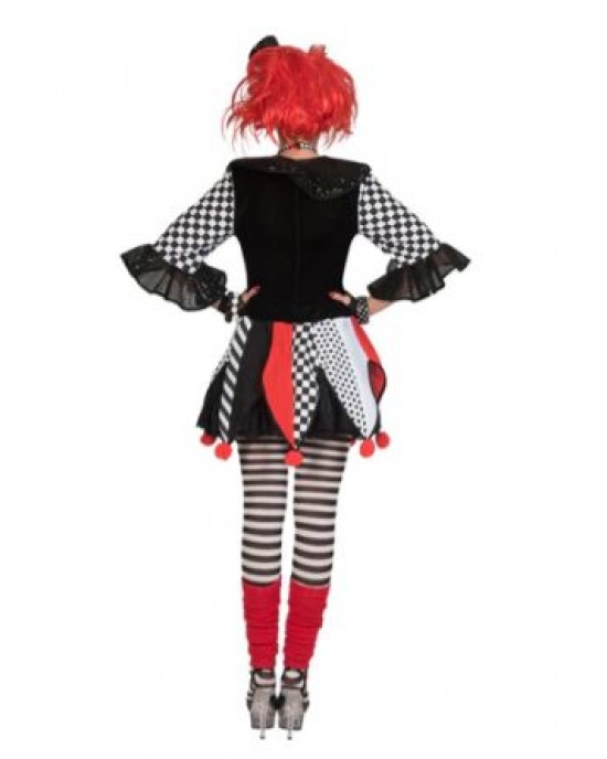 COSTUME CLOWN DONNA ARLECCHINO