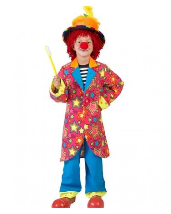 COSTUME COMPLETO CLOWN STELLE BAMBINO