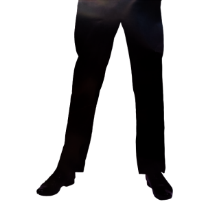 PANTALONE CLASSICO NERO UOMO