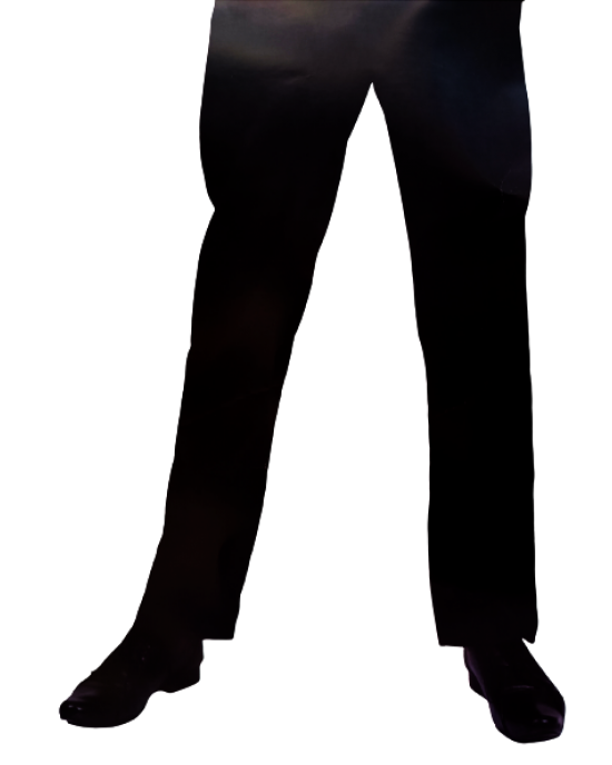 PANTALONE CLASSICO NERO UOMO