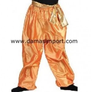 PANTALONE RASO ARANCIONE