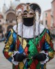MASCHERA ARLECCHINO PAILLETTES