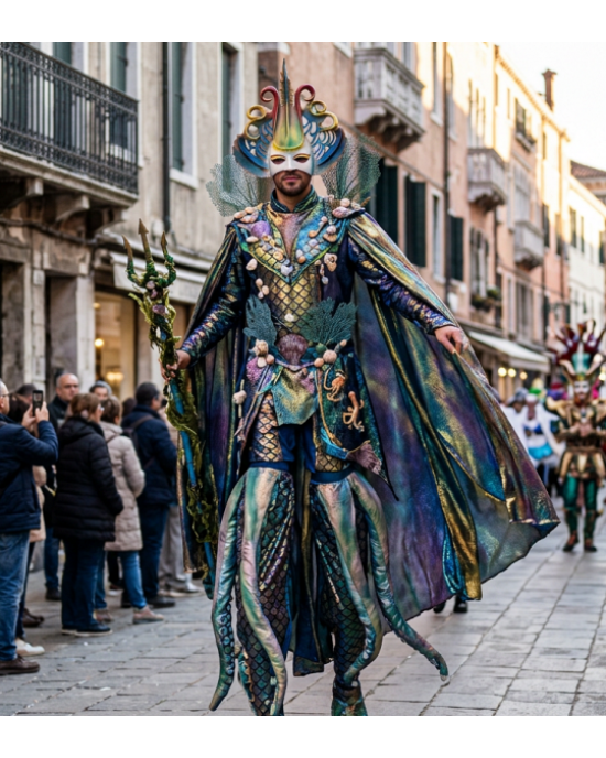 MASCHERA CUOIO ARTIGIANALI GRANDI