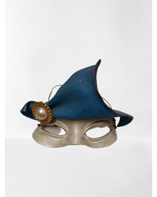 MASCHERA CUOIO ARTIGIANALE PICCOLA