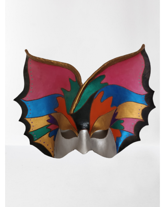 MASCHERA CUOIO ARTIGIANALI GRANDI