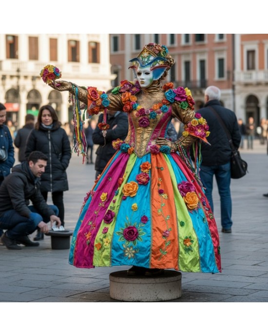 MASCHERA CUOIO ARTIGIANALI GRANDI