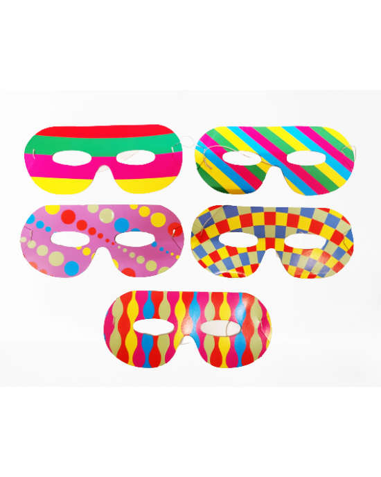 MASCHERE CARTA CARNEVALE