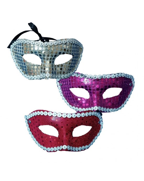 MASCHERA ELEGANTE PAILETTES