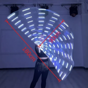 BANDIERA LED RICARICABILE BIANCA