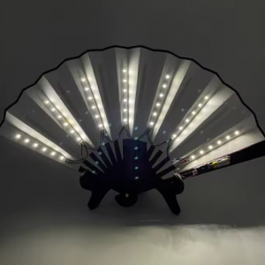 VENTAGLIO LUMINOSO MONOCOLORE A BATTERIE (a unita)