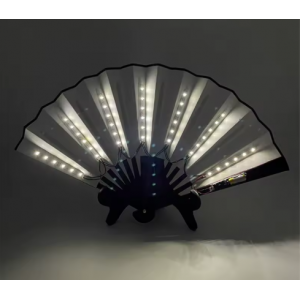 VENTAGLIO LUMINOSO MONOCOLORE A BATTERIE (a unita)