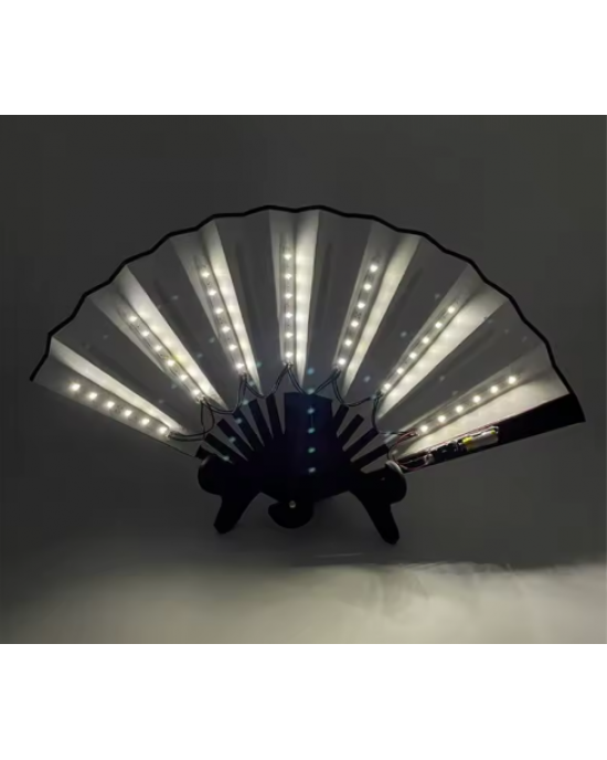 VENTAGLIO LUMINOSO MONOCOLORE A BATTERIE