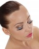 CIGLIA CON GLITTER ARGENTO
