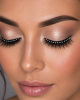 CIGLIA CAPELLI NATURALI CON STRASS 1
