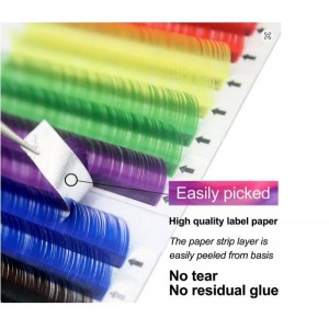 CIGLIA FINTE COLORATE CON ASTUCCIO 