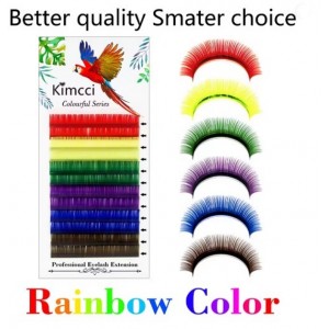 CIGLIA FINTE COLORATE CON ASTUCCIO 