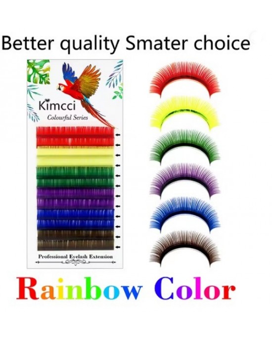 CIGLIA FINTE COLORATE CON ASTUCCIO