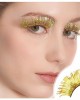 CIGLIA LUNGHE ORO METALLIZZATO